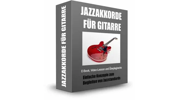 Jazzakkorde für Gitarre  EBookVideosBacking Tracks