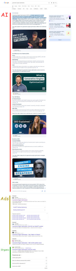 GEO Generative Engine Optimization - Wie funktioniert es und wird es SEO ersetzen?