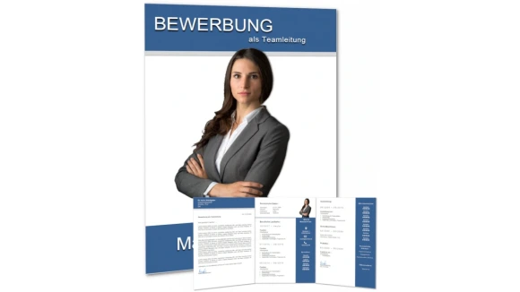 Bewerbung Vorlage  modern 2