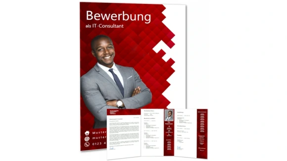 Bewerbung Vorlage  modern 5