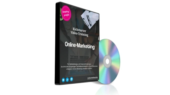 Aktion  Kickstarter VideoTraining Online Marketing