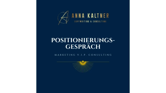 1 zu 1 PositionierungsGespräch
