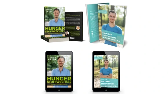 Hungerstoffwechsel Homeworkout Trainingsbuch inkl Ebooks