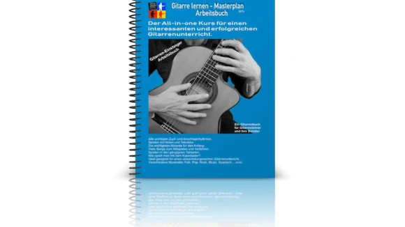 Gitarre lernen Masterplan Arbeitsbuch