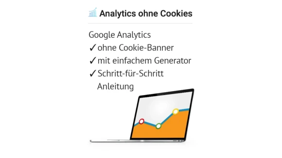 Google Analytics ohne Cookies Lizenz 25 Webseiten
