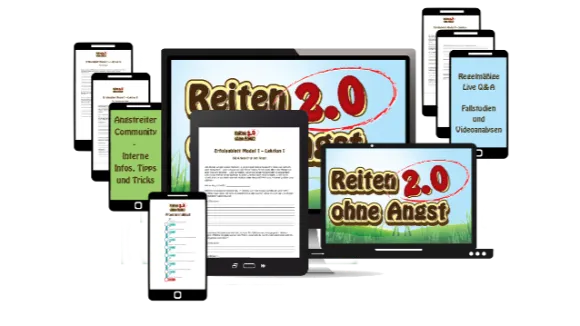 Reiten ohne Angst 20 Onlinekurs Einmalzahlung