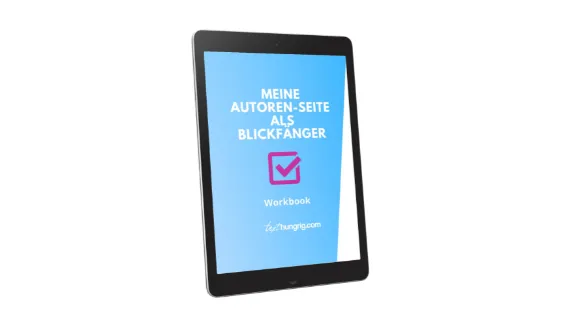 Workbook Meine AutorenStartseite als Blickfänger