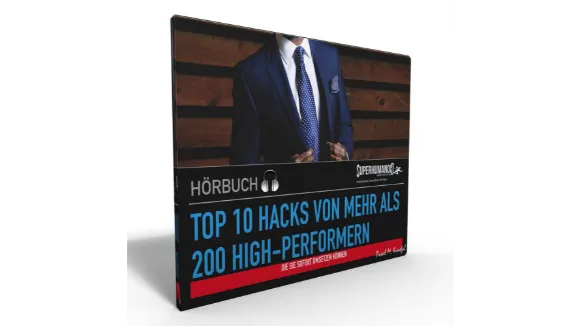 Hörbuch TOP 10 HACKS von 200 HighPerformern