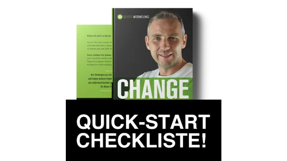 Change QUICK START CHECKLISTE