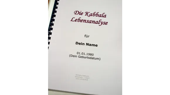 Kabbala Lebensanalyse