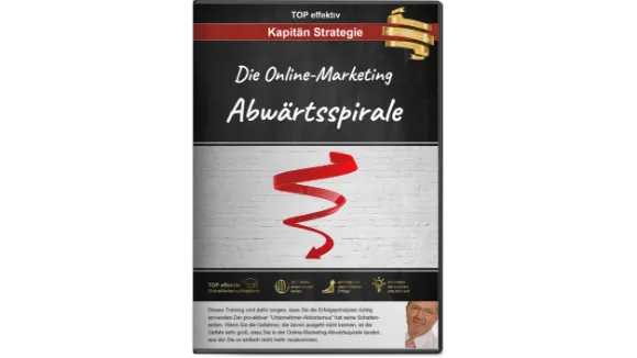 OnlineMarketing Abwärtsspirale Webinaraktion
