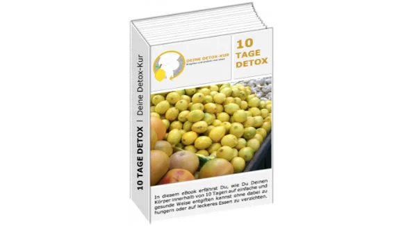 Deine DETOXKur Das eBook NUR HEUTE 80 RABATT