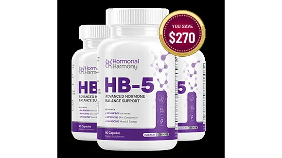HB5 Hormonal Balance 5  3 month supply