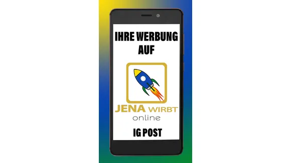Jena wirbt online  IG Beitrag Shoutout