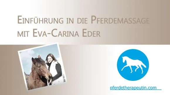 Einführung in die Pferdemassage mit EvaCarina Eder