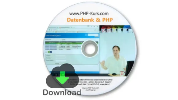 Videokurs PHP und Datenbanken als Download