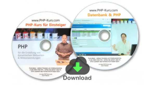 beide Videokurse vom PHPKurs als Download