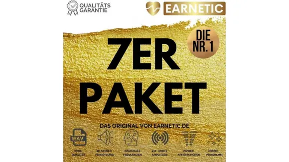 7er Paket  Silent Subliminals in Deutsch von EARNETIC