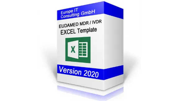 EUDAMED MDR  IVDR Excel Template