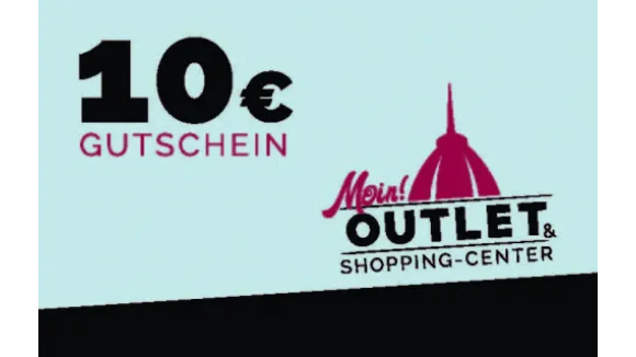 10  Geschenkgutschein Mein Outlet Bremerhaven