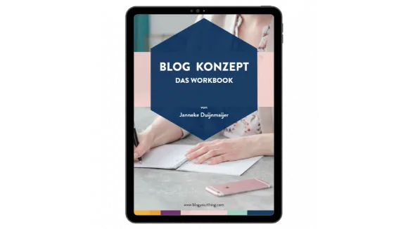 Blog Konzept Workbook