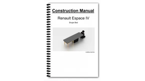 Construction Manual  Renault Espace IV Single Bed