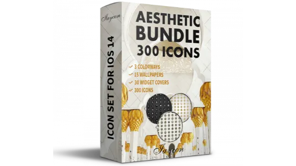 AESTHETIC BUNDLE  Icon Set for iOS 14