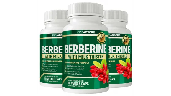 Berberine 3 Bottles  FREE SHIPPING