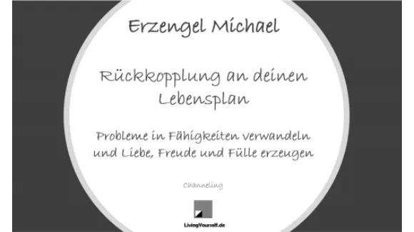 Engel Michael Lebensplan Probleme in Fähigkeiten verwandeln
