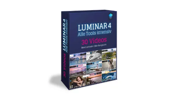 Digitale Videobox Luminar 4   Alle 30 Tools intensiv