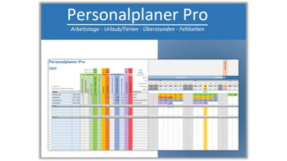 Personalplaner Pro bis zu 100 Mitarbeiter