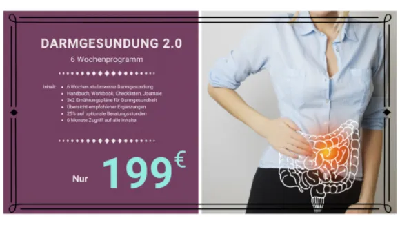 Reset 20  Darm Gesundung