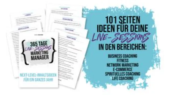 365 Tage LIVESession MarketingManager
