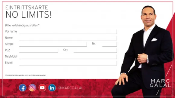 No Limits PREMIUM Ticket