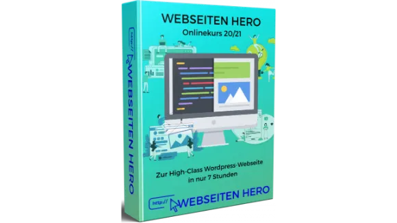 Webseiten Hero WordPress Komplettkurs