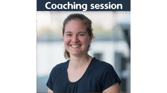 Coaching session with Dr Erlijn van Genuchten