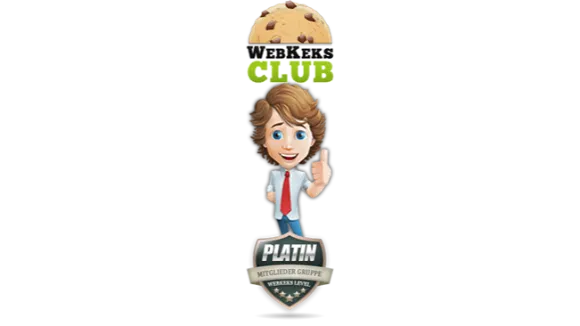 WebKeks PLATIN Mitgliedschaft