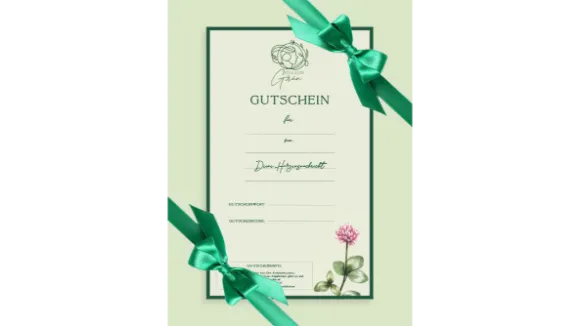 Der Fräulein Grün Wertgutschein