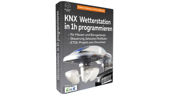 KNX Wetterstation in 2h programmieren