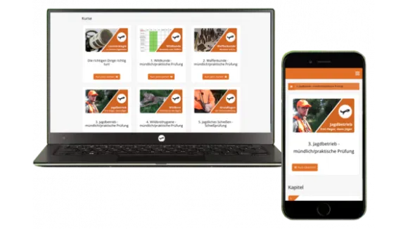 Digitale Jungjäger Tasche