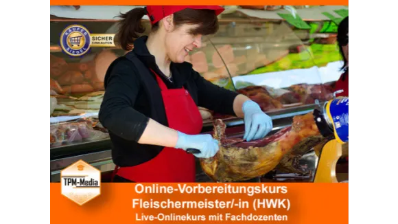 OnlineLivekurse zum Fleischermeisterin