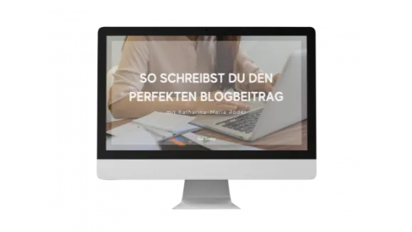 Soul Training Den perfekten Blogbeitrag schreiben
