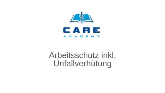 Arbeitsschutz inkl Unfallverhütung