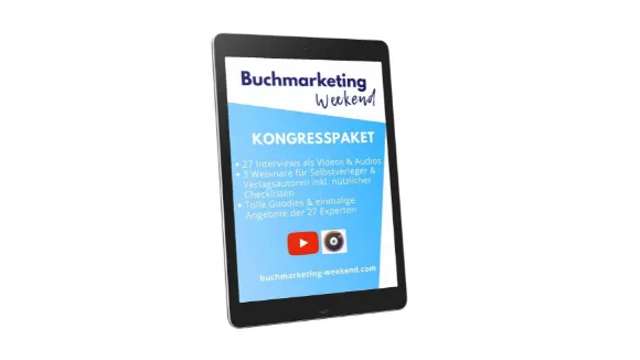 Offizielles Kongresspaket Buchmarketing Weekend 2021