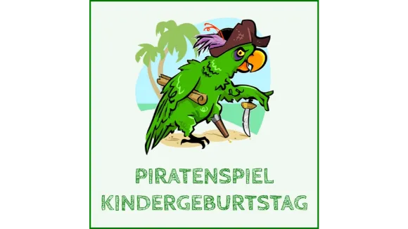 Piratenspiel für Kindergeburtstag DIY