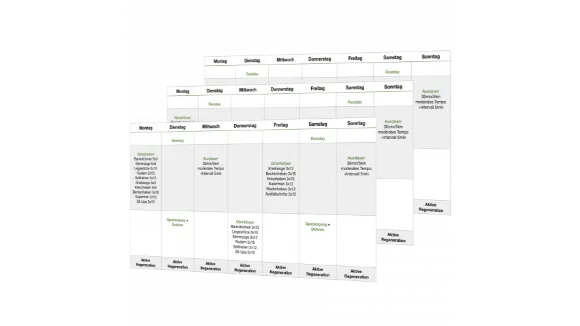 VeganScore Trainingsplan