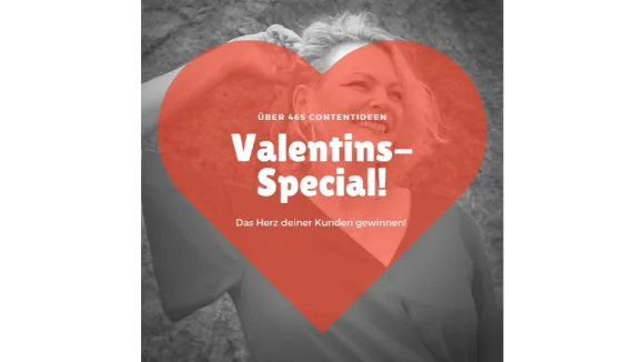 ValentinsSpecial mit über 465 Contentideen