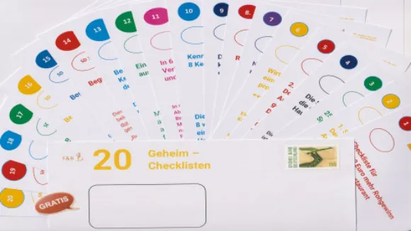 20 GeheimChecklisten für die Gastronomie
