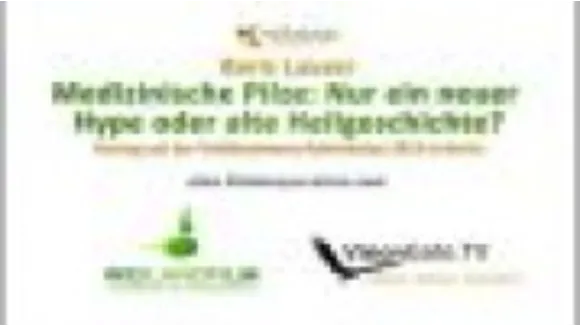Boris Lauser Medizinische Pilze Nur ein neuer Hype oder