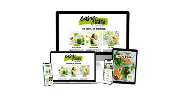 easy Meal Prep Der Online Kurs zum Abnehmen